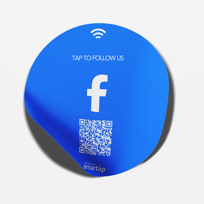 Sticker azul de Facebook