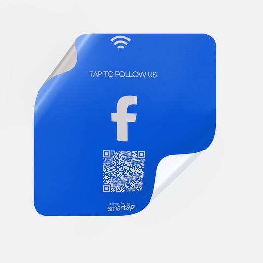 Sticker azul de Facebook