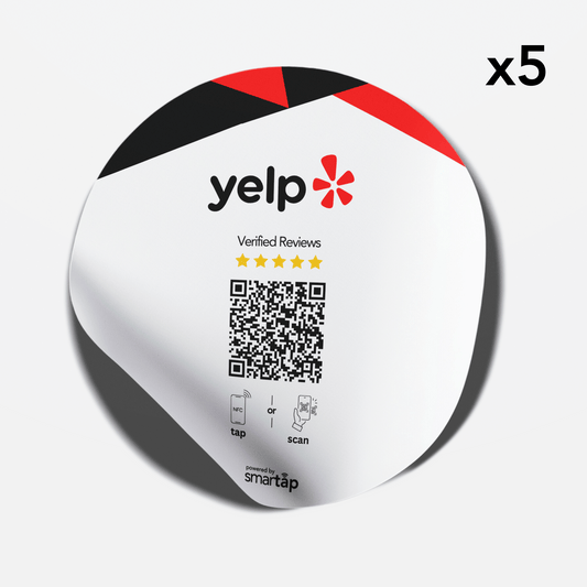 Yelp Sticker x5