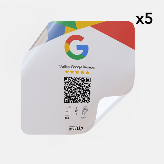 Google Sticker x5