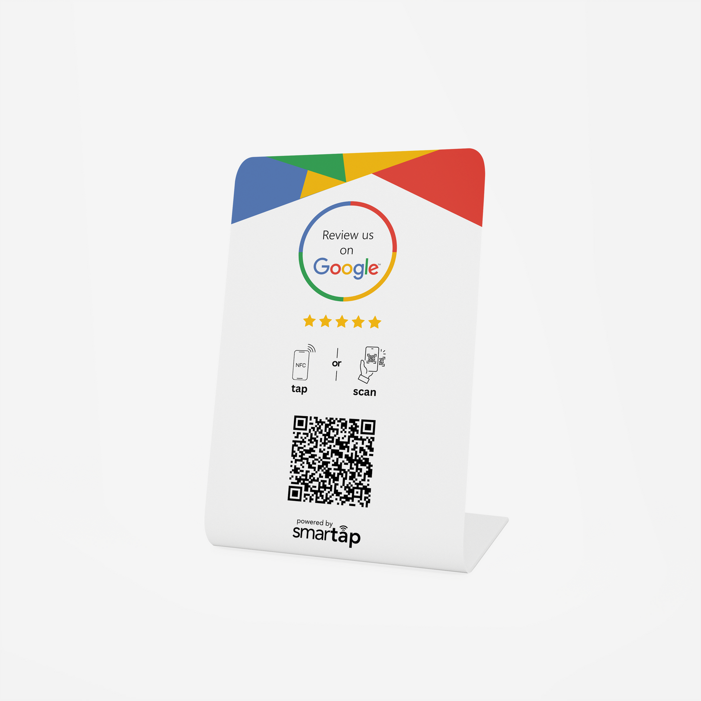 Stand blanco de Google