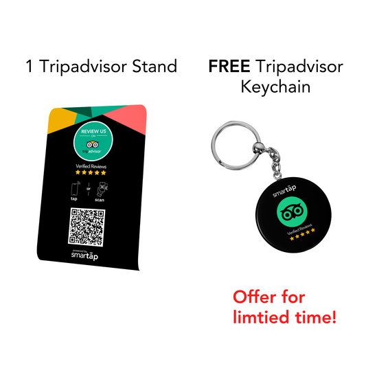 Tripadvisor Stand + FREE Keychain