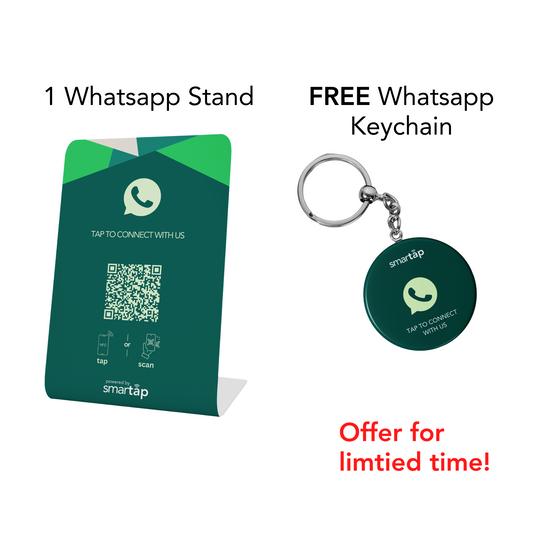 WhatsApp Stand + FREE Keychain