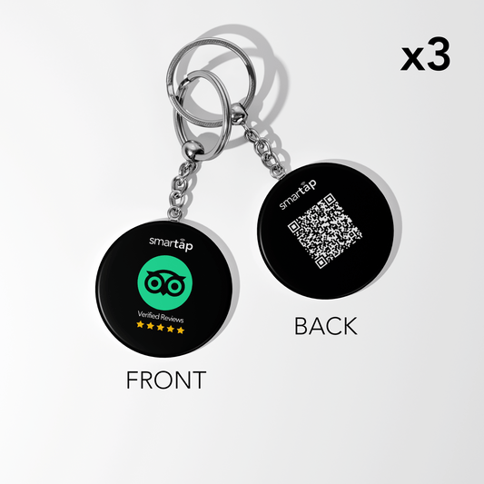 Tripadvisor Keychain x3