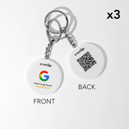 Google Keychain x3
