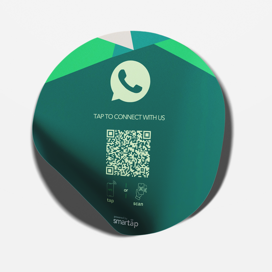 Sticker verde de WhatsApp